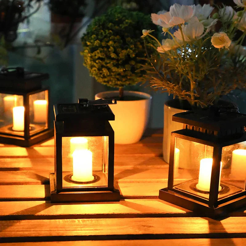 Solar LED lantaarn voor buiten – SOLARIS GLOW - Glamorix