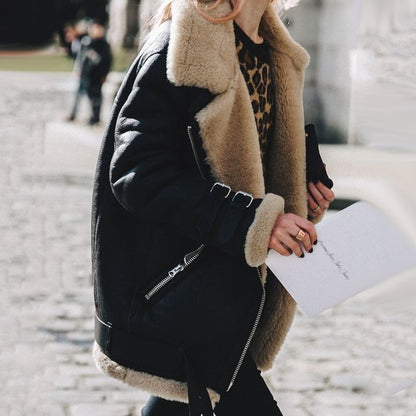 María - Chaqueta Gruesa de Invierno de Talla Grande Para Mujer - Glamorix