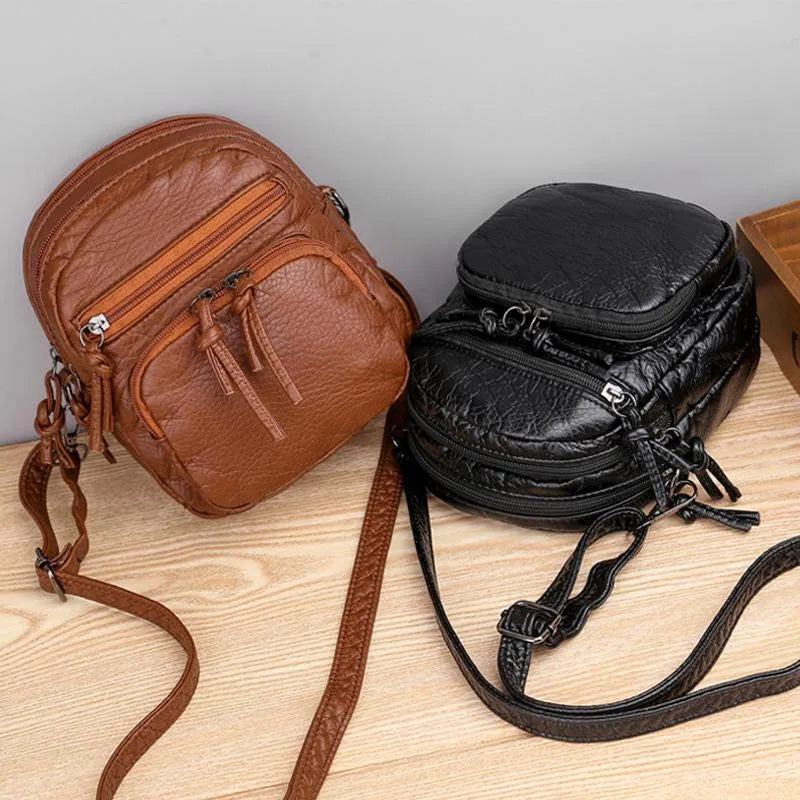 Moderne compacte dameshandtas – Avyra CityLuxe - Glamorix