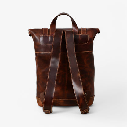 Stoere roll-top rugzak van waterafstotend canvas – TimberHawk Atlas - Glamorix