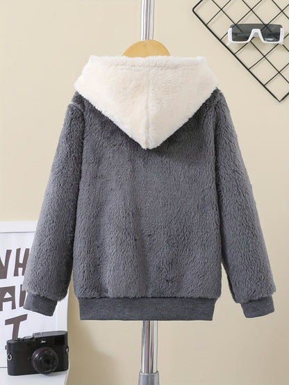 Ramgen - Fleece Capuchonjack met Rits voor Kinderen