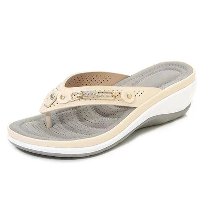 Orthopedische zomerslippers met zacht voetbed – ZENOVA - Glamorix