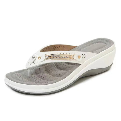 Orthopedische zomerslippers met zacht voetbed – ZENOVA - Glamorix