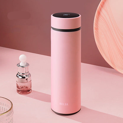 Slimme Fles met LCD Temperatuurdisplay - Houd je drankjes perfect op temperatuur