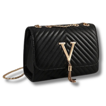 Stijlvolle duurzame schoudertas met tassel – Novessa UrbanTassel - Glamorix