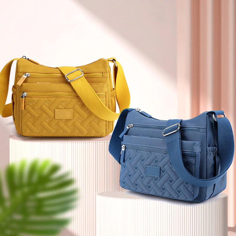 Klassieke luxe schoudertas voor dames – Veralya ClassicCharm - Glamorix