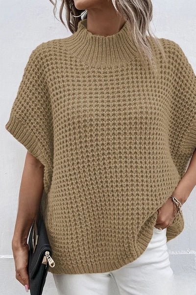 WINGSTYLE - Elegante Pullover met Vleugelmouwen en Stijlvolle Kraag