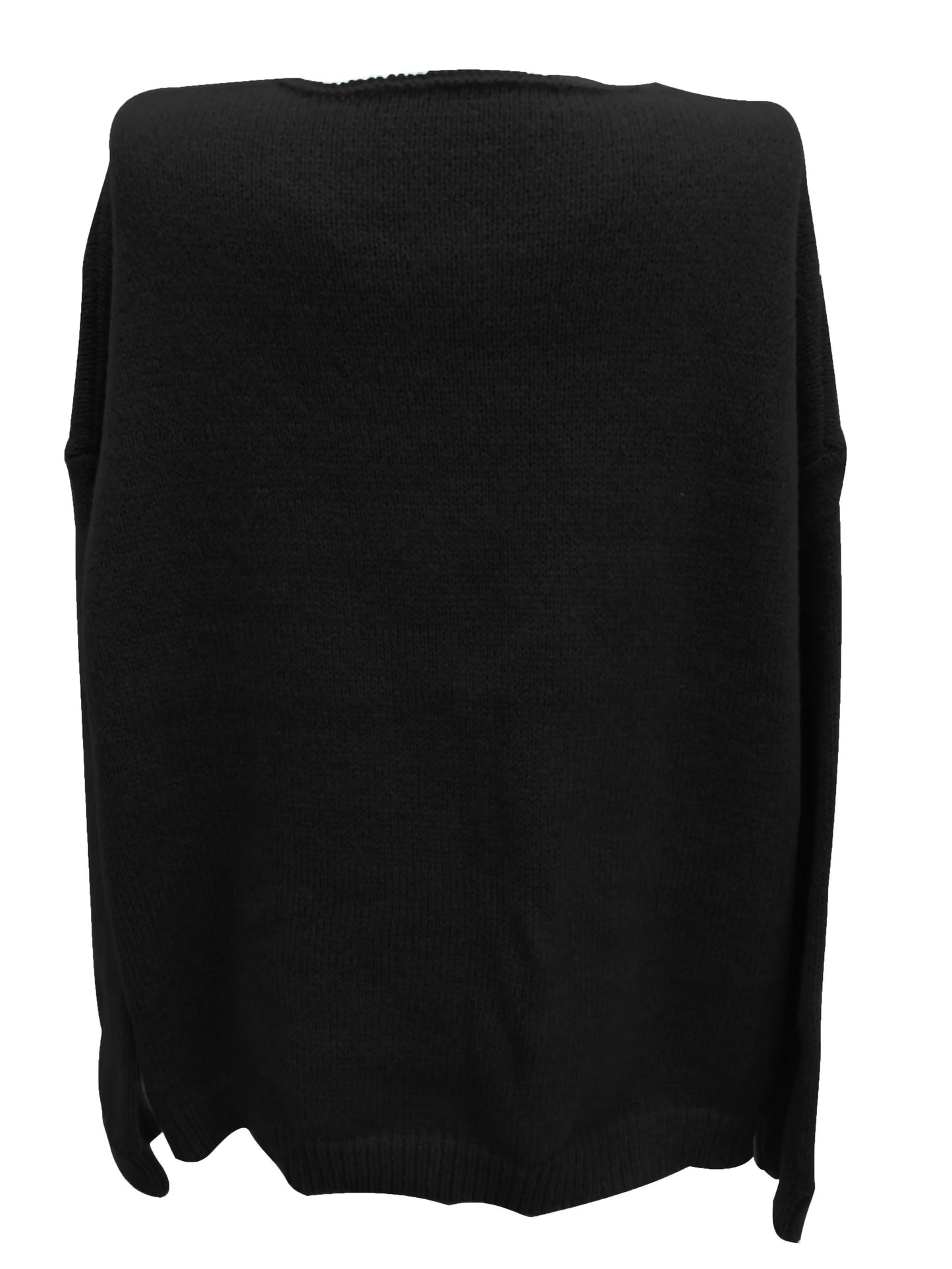 NOVA - Oversized trui met V-hals voor een elegante en comfortabele look