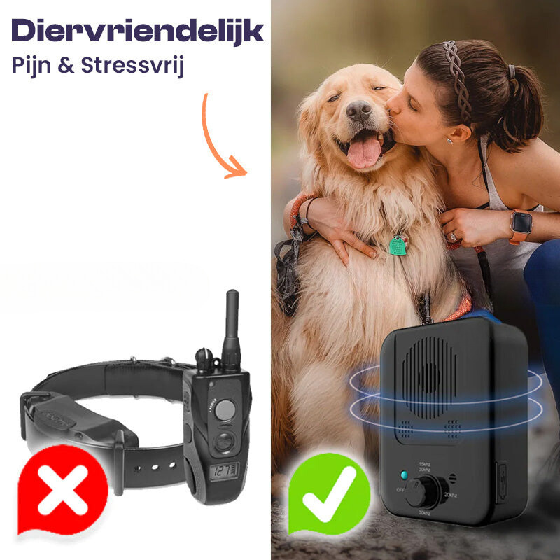Blaffie – Pijnloze Anti-Blaf Trainer voor Honden