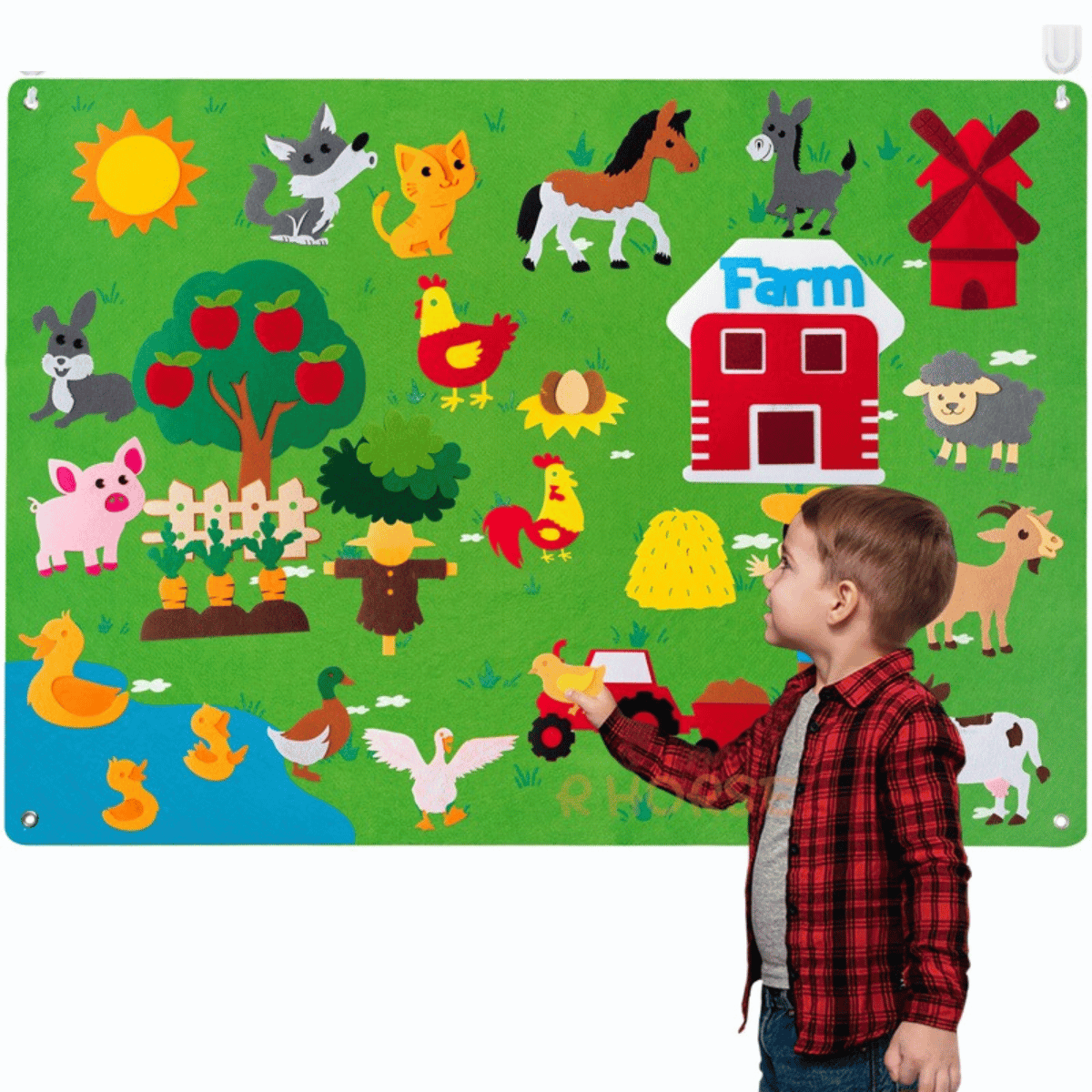CreatiPlay – Eindeloos Ontdekkings- en Speelplezier met het Viltbord