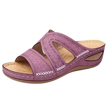 Summer Breeze - Orthopedische open teen sandalen voor dames – VeluraOpen open teen dames sandalen - Glamorix