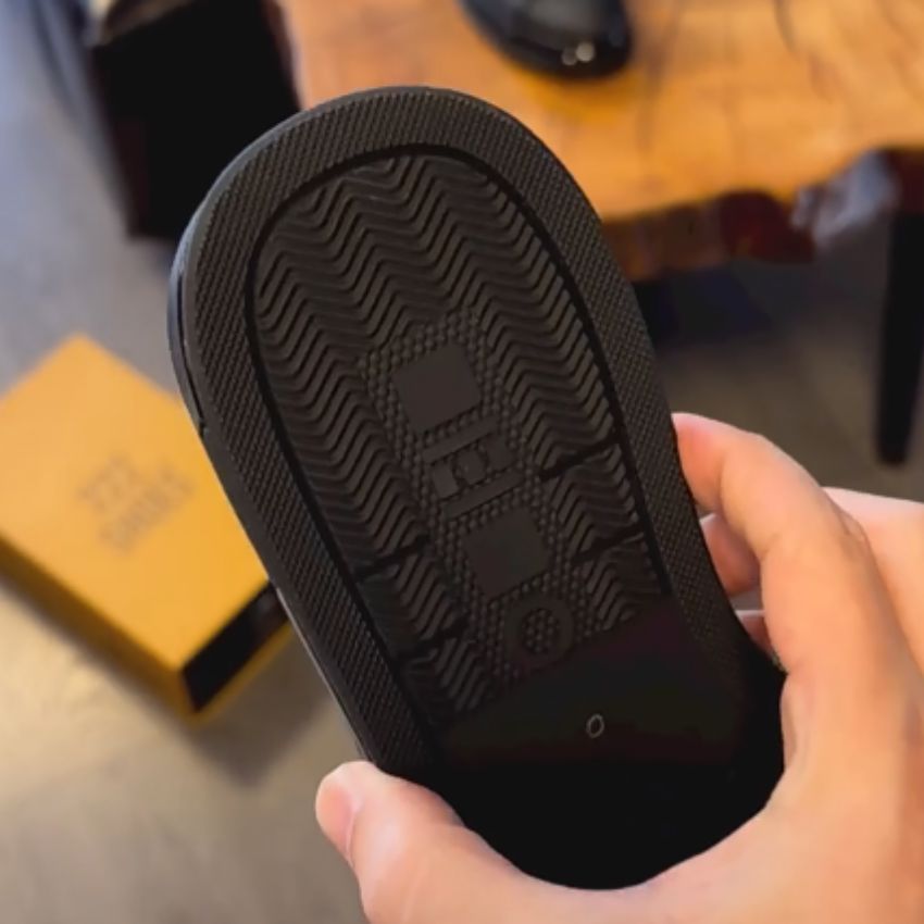 Comfortabele heren sneakers met versterkte gripzool – StrideX Element - Glamorix