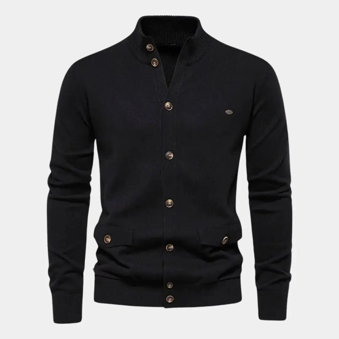 SEAN – Herenvest met knoopsluiting en praktische zakken