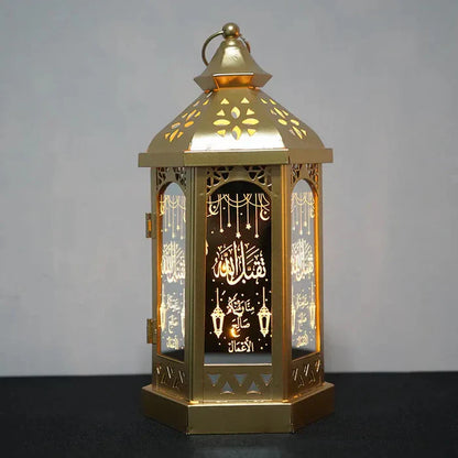 Glowara Noor – Warme feestlantaarn op zonne-nergie met retro design en LED-verlichting