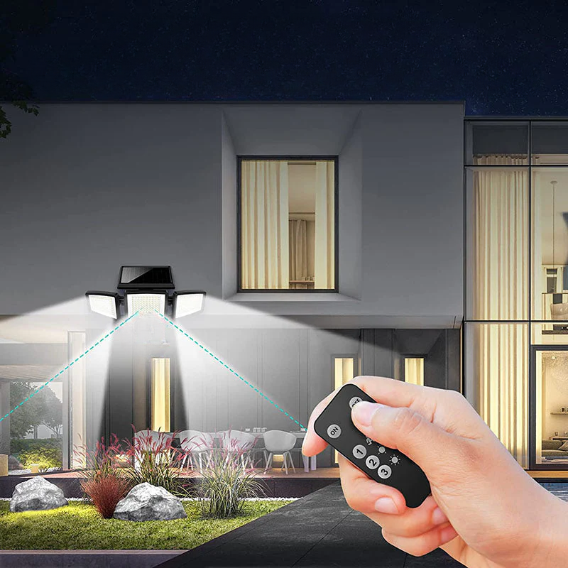 Solar LED lichtslinger voor buiten – warm wit sfeerlicht – SOLARIA BEAM - Glamorix