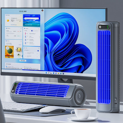Mobiele airco zonder afvoerslang met draadloze werking – AEROFLOW - Glamorix
