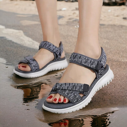 Orthopedische damessandalen met ergonomisch voetbed – NUVIA COMFORT - Glamorix