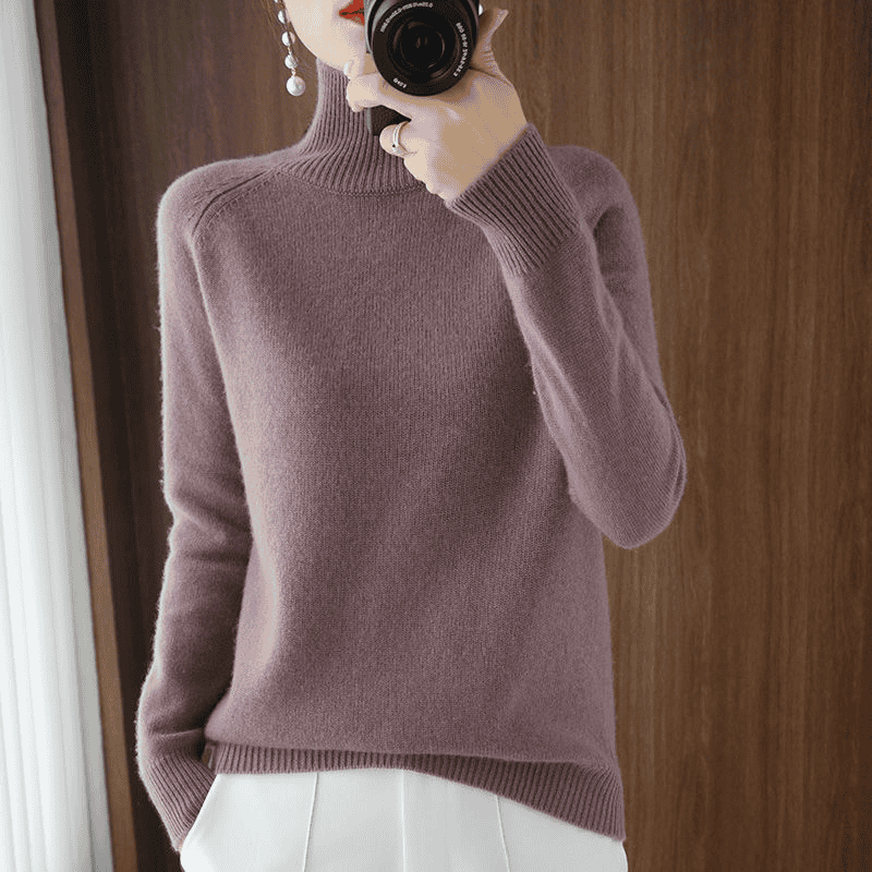 Stijlvolle coltrui voor dames met warmte, luxe en elegantie, gemaakt van topkwaliteit zacht materiaal – ARCADIA - Glamorix
