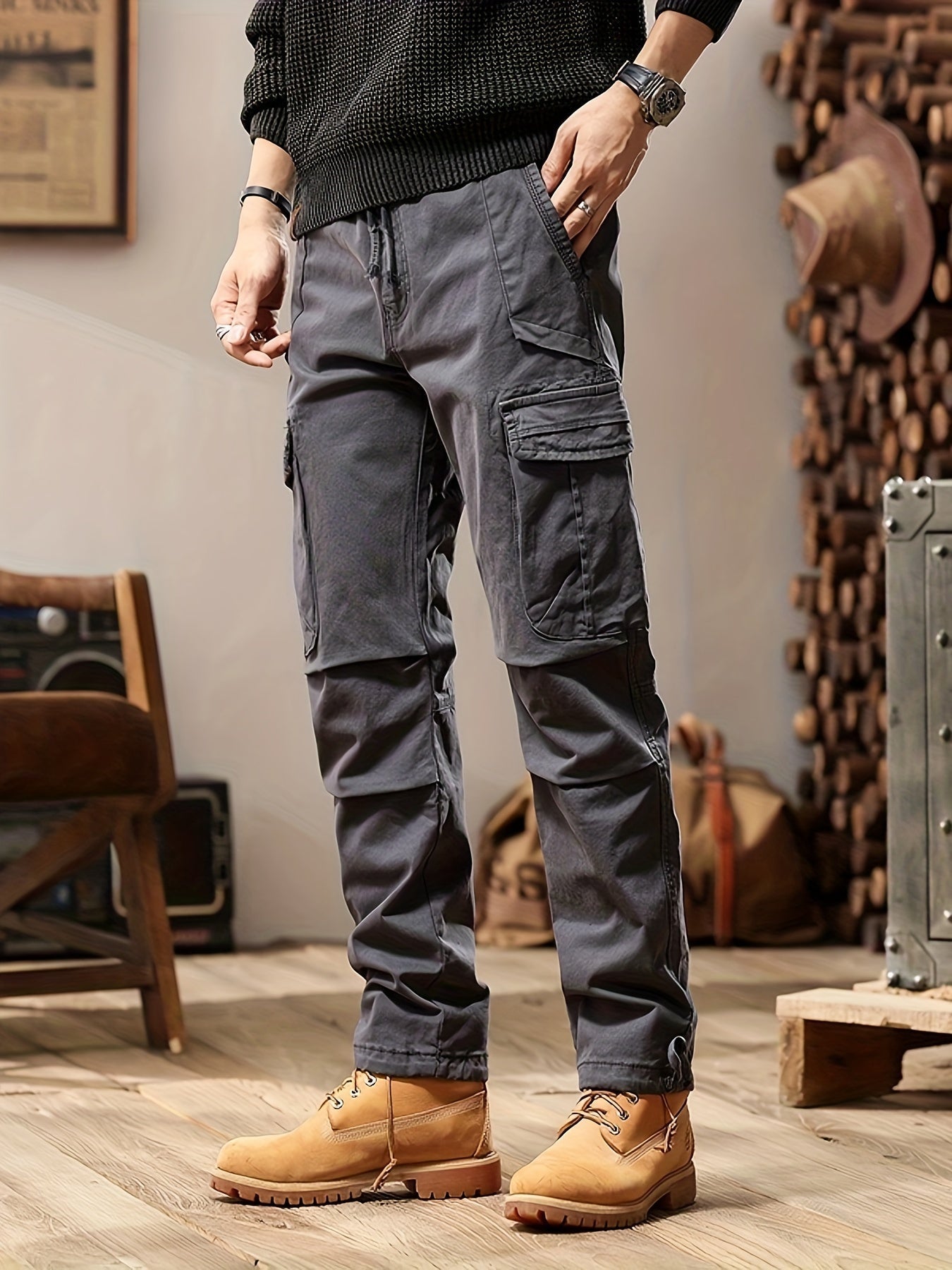 KAI - Tactische utility cargo broek voor heren
