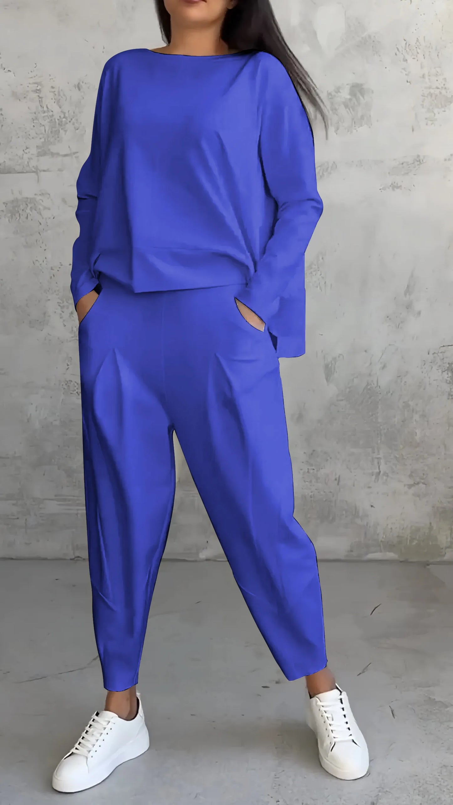 SOFIA - Relaxed-fit bijpassende set voor dames