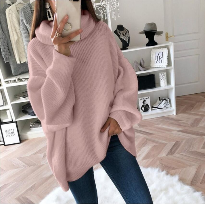 COZYCHIC - Warme Trui met Kraag voor Aangenaam Draagcomfort
