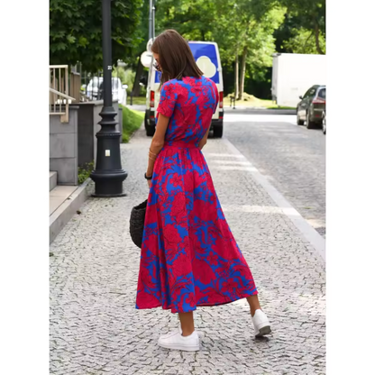 ELVÉRA – Elegante wikkeljurk met flatterende pasvorm en tijdloze charme