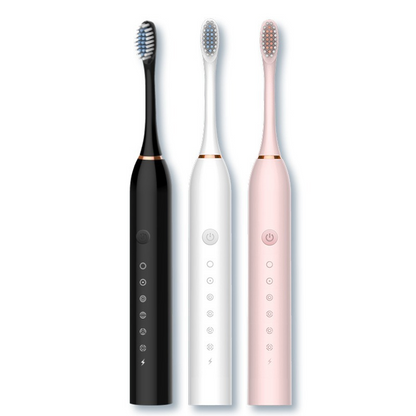 Oplaadbare sonische tandenborstel voor diepe reiniging en een stralende glimlach – CLENSIQ SonicBright - Glamorix