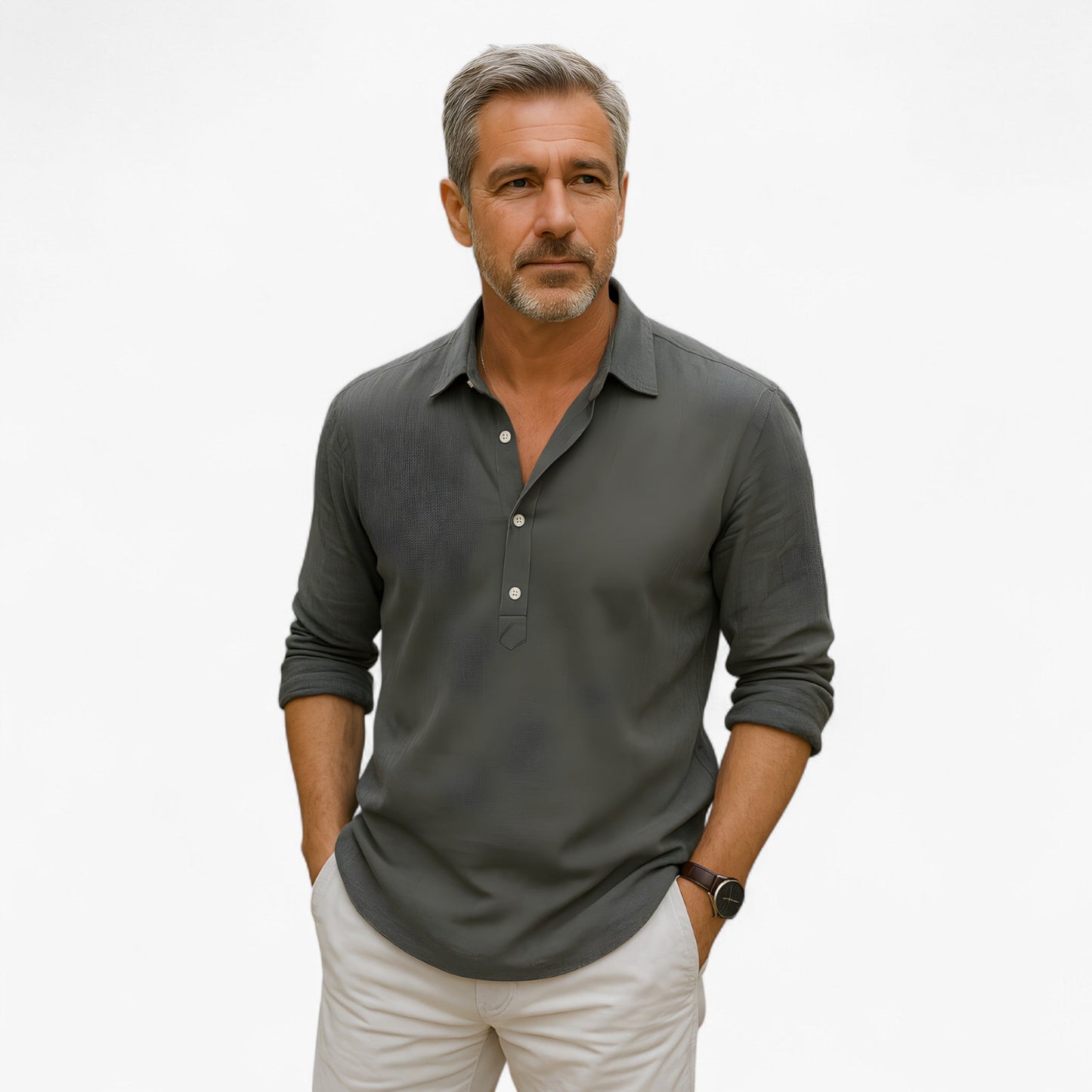 Licht en luchtig zomershirt voor heren – CavoLino - Glamorix