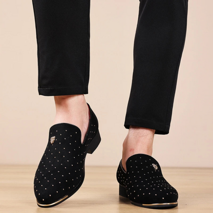 Luxe loafers met studs voor heren – MARCUS