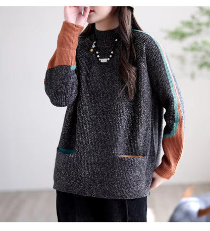 TRENDRELAX - Trendbewuste Oversized Pullover met Zakken