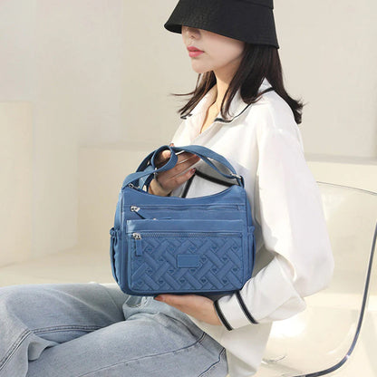 Klassieke luxe schoudertas voor dames – Veralya ClassicCharm - Glamorix