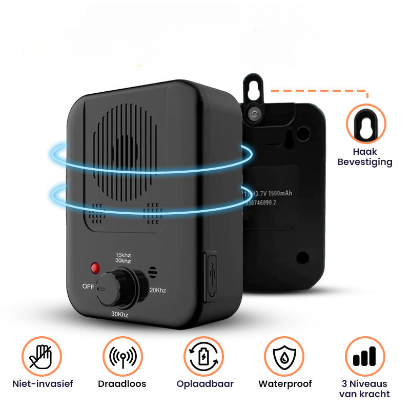 Blaffie – Pijnloze Anti-Blaf Trainer voor Honden