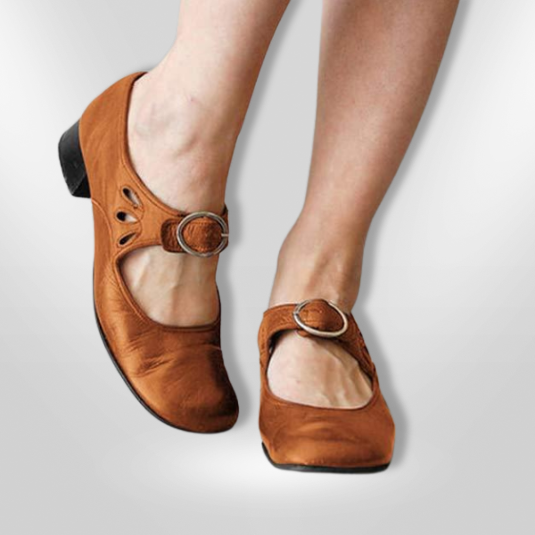 SALVENA – Klassieke leren sandalen met tijdloze uitstraling en dagelijks comfort