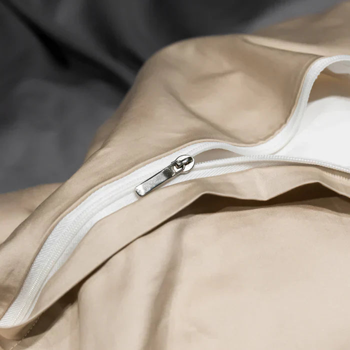 RoyalSilk - Premium Satijnen Katoen Geborduurd Beddengoed Set