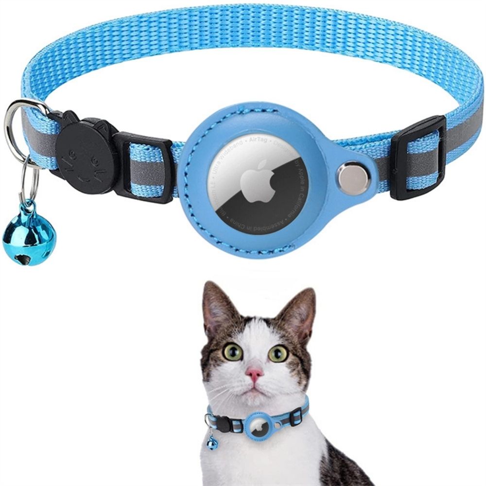 GPS-halsband voor katten met snelontgrendeling en reflecterend design – NOCAT LOST - Glamorix