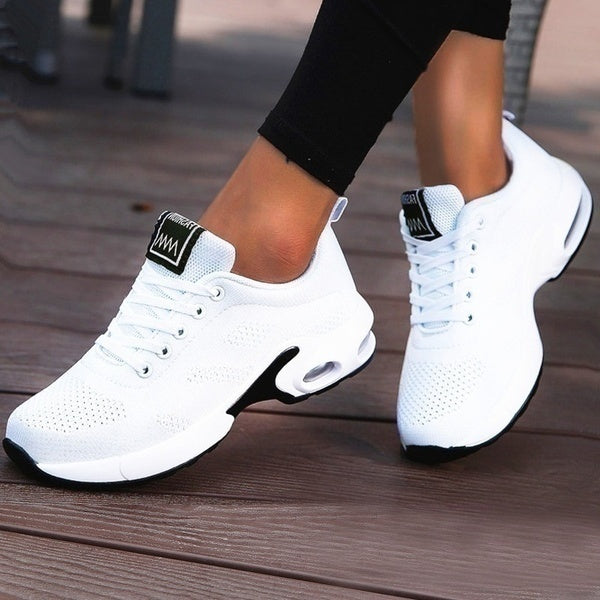 Ademende dames sneakers met lichtgewicht zool – VYNORA AIR - Glamorix