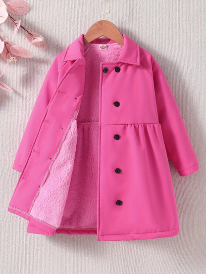 LIV - Winterjas voor kleutermeisjes met fleece voering