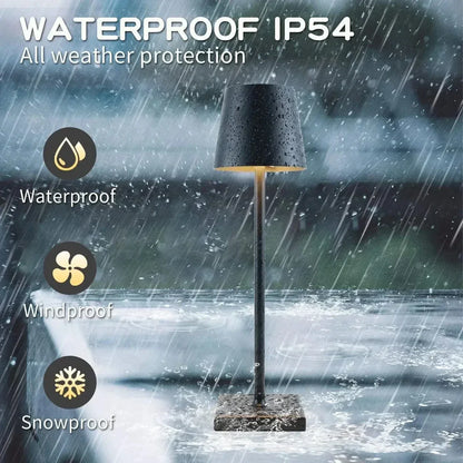 GlowForma - Draagbare Aluminium Dimbare Tafellamp