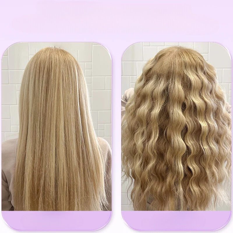Snel opwarmende deep wave krultang met anti-verbrandingsbescherming – CURLELITE WAVE - Glamorix