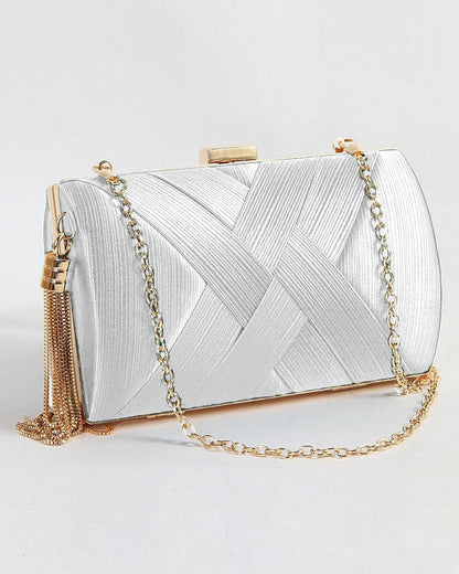 Moderne handtas met kwastje voor dames – Selora CharmTassel - Glamorix