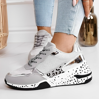 Orthopedische dames sneakers met ondersteunende zool – NOVARA WALK - Glamorix