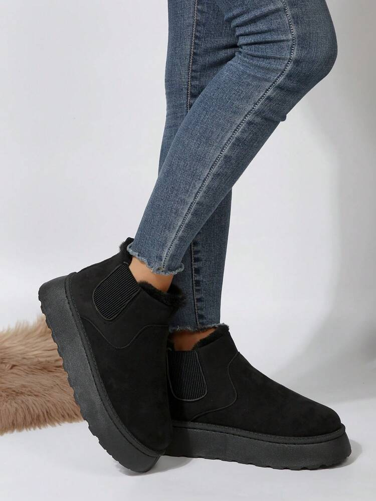 SIENNA - Knusse winterlaars met stijlvolle buff-look