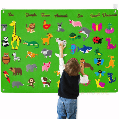 CreatiPlay – Eindeloos Ontdekkings- en Speelplezier met het Viltbord