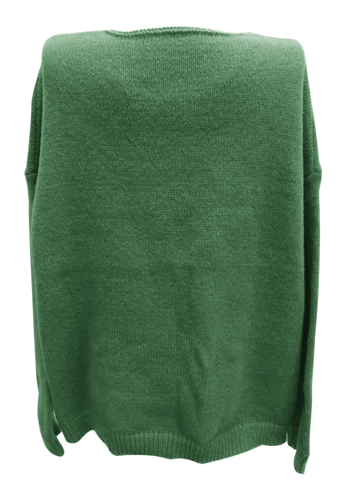 NOVA - Oversized trui met V-hals voor een elegante en comfortabele look