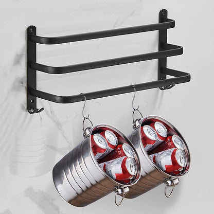Ruimtebesparend wandrek voor de badkamer – AEROFIX SHELF - Glamorix