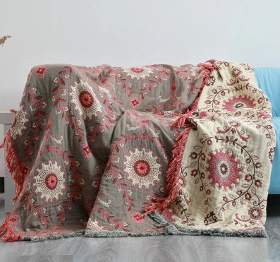 NordicNest – Omkeerbare Scandinavische Vogel Deken