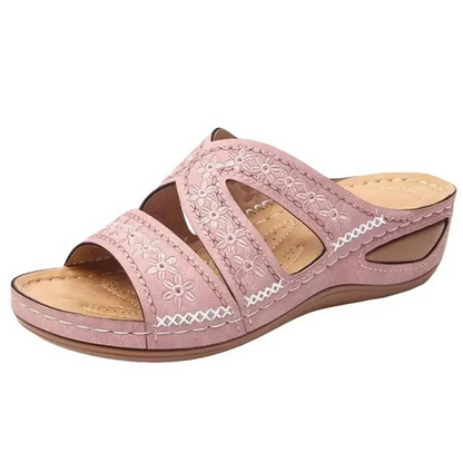 Summer Breeze - Orthopedische open teen sandalen voor dames – VeluraOpen open teen dames sandalen - Glamorix