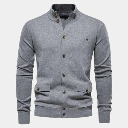 SEAN – Herenvest met knoopsluiting en praktische zakken