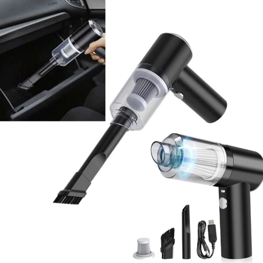CLEANRIDE - Multifunctionele Auto Stofzuiger voor Schone Ritten