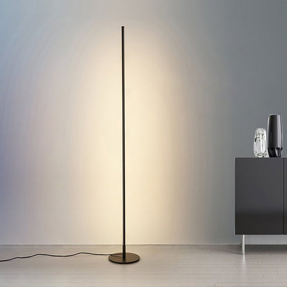 Moderne LED staande lamp met draadloze bediening en sfeervolle verlichting – LUMAVIA GlowTower - Glamorix